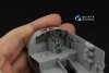 Quinta Studio QDS-48542 Boeing B-17F 3D-Printed & coloured Interior on decal paper (HK models, Eduard) (small version) 1/48